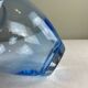 Azure blue vase