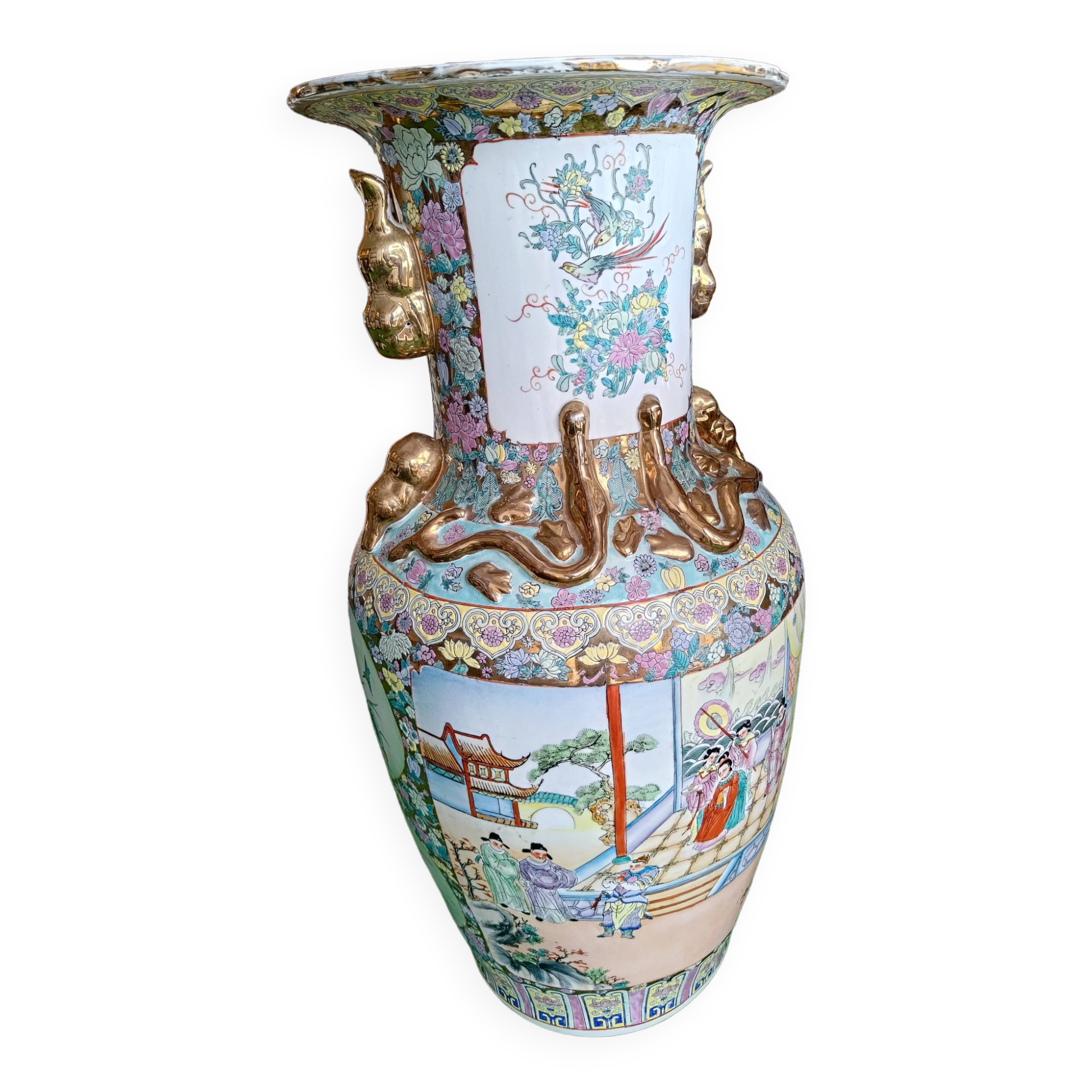 large Chinese vase