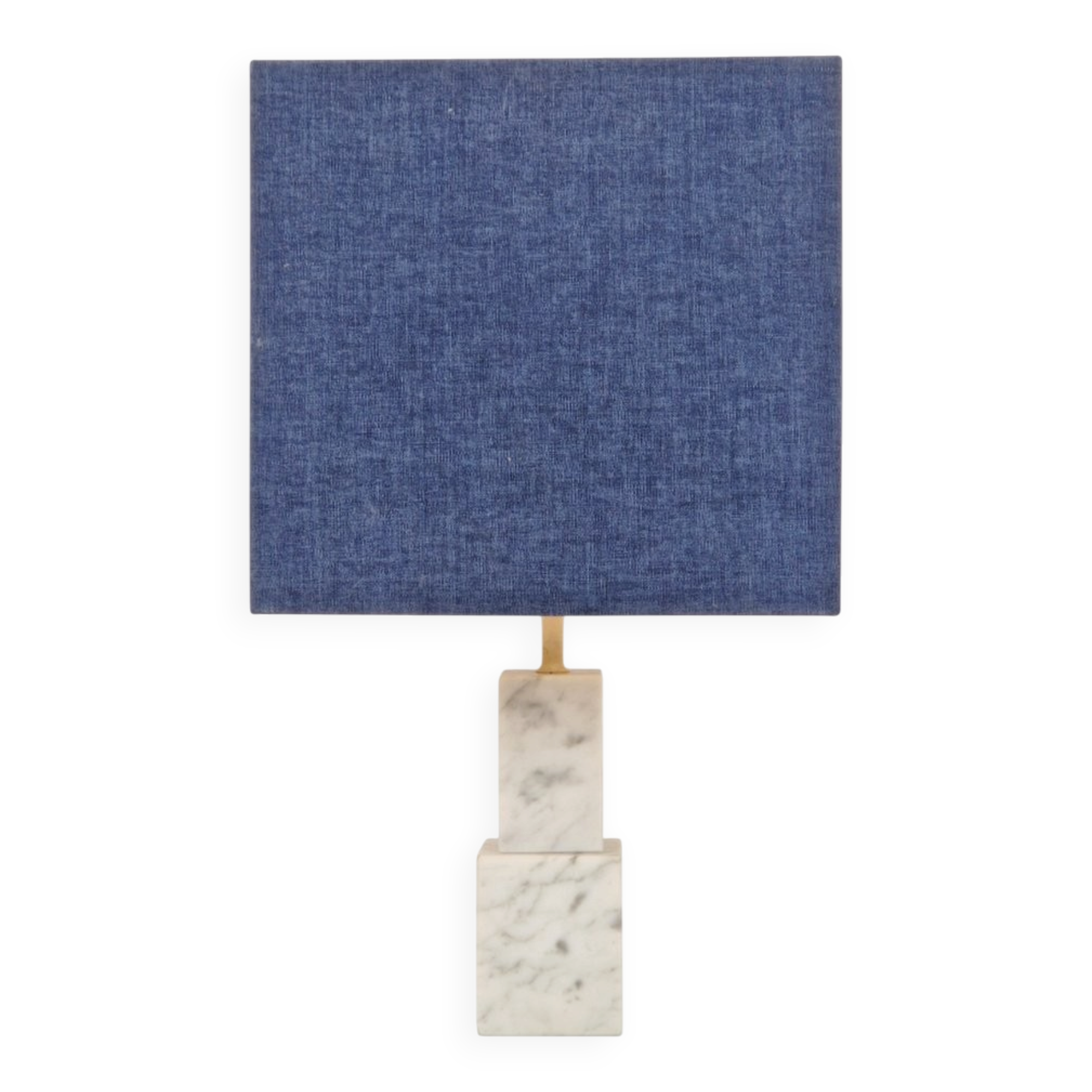 Vintage Carrara Marble Table Lamp, 1960s