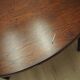 Round rosewood table, Danish design, 1970s, manufacturer: Omann Jun