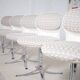 5 x chaises Giroflex 7105 Space Age