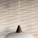 Vintage Scandinavian pendant light in opaline glass and brass, circa 1950, spirit.