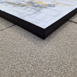 Abstract painting table