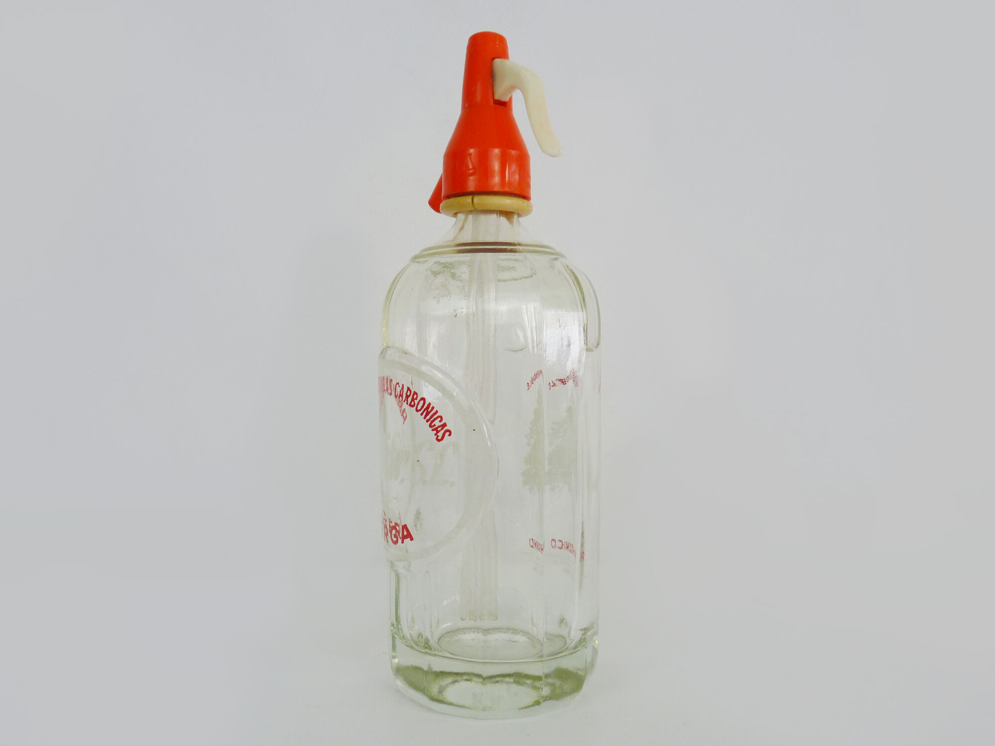 Bar Siphon, Vintage Spanish Bistro in Unibar Glass, Sl. Year 50