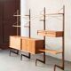 Freestanding wall unit by P. Cadovius, Denmark, 1960's