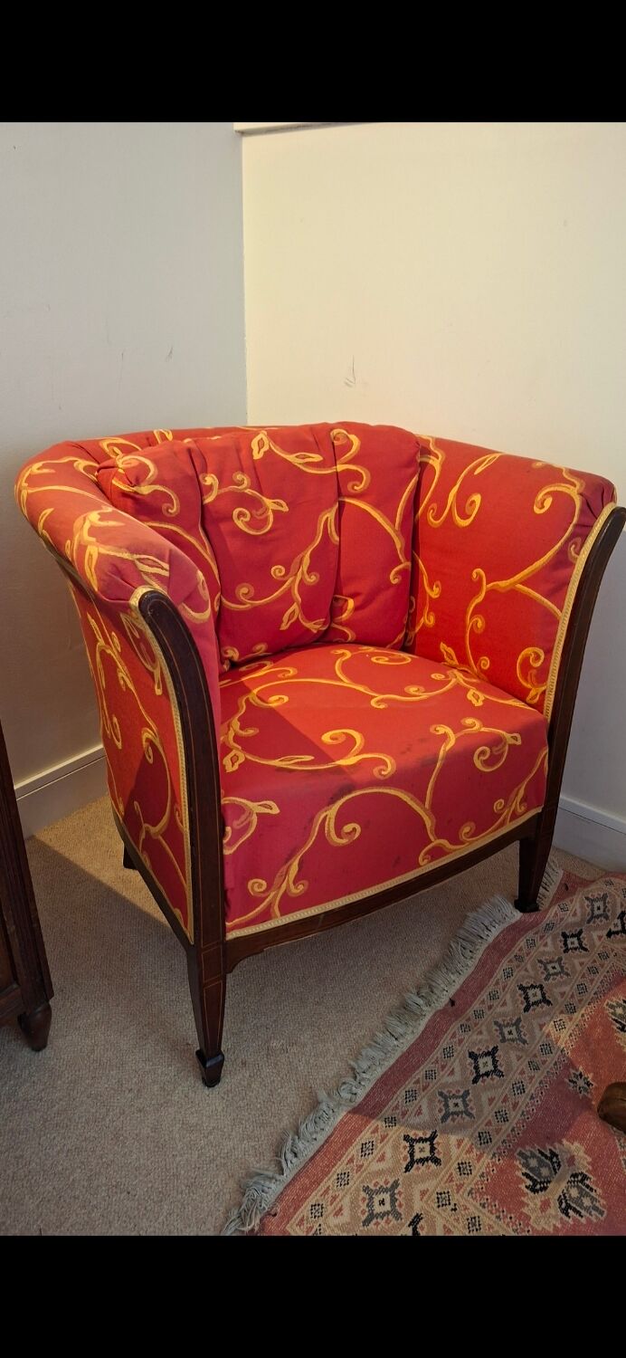 Paire de fauteuils de style Art déco