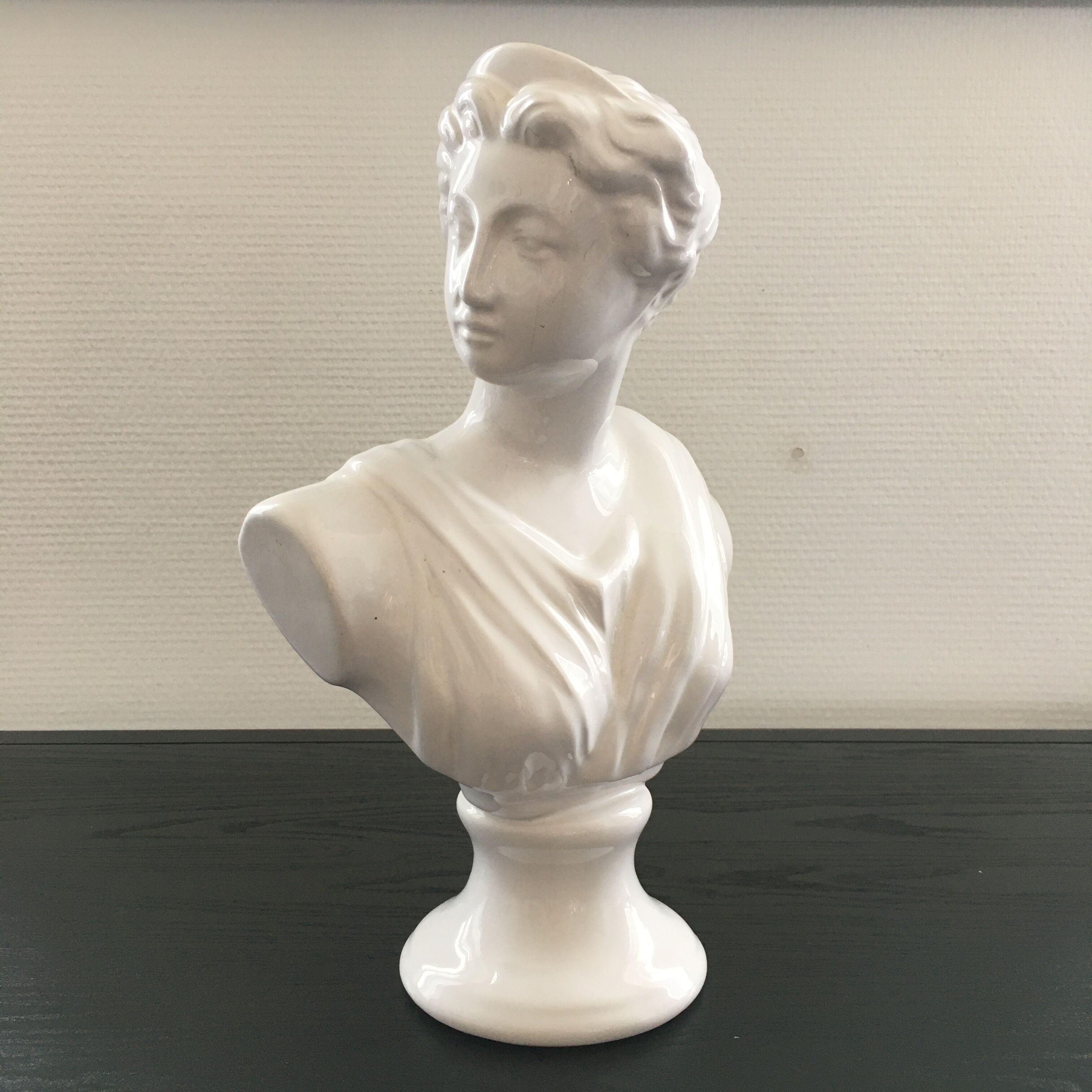 Ceramic woman bust