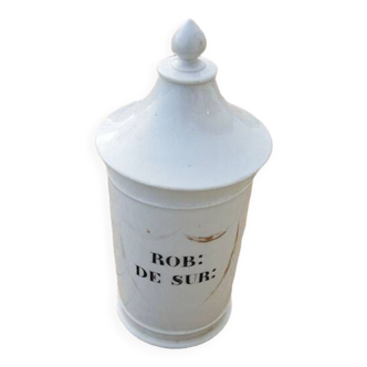 Old porcelain apothecary pot: rob de sur