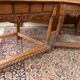 Pair of carved walnut armchairs in Renaissance style