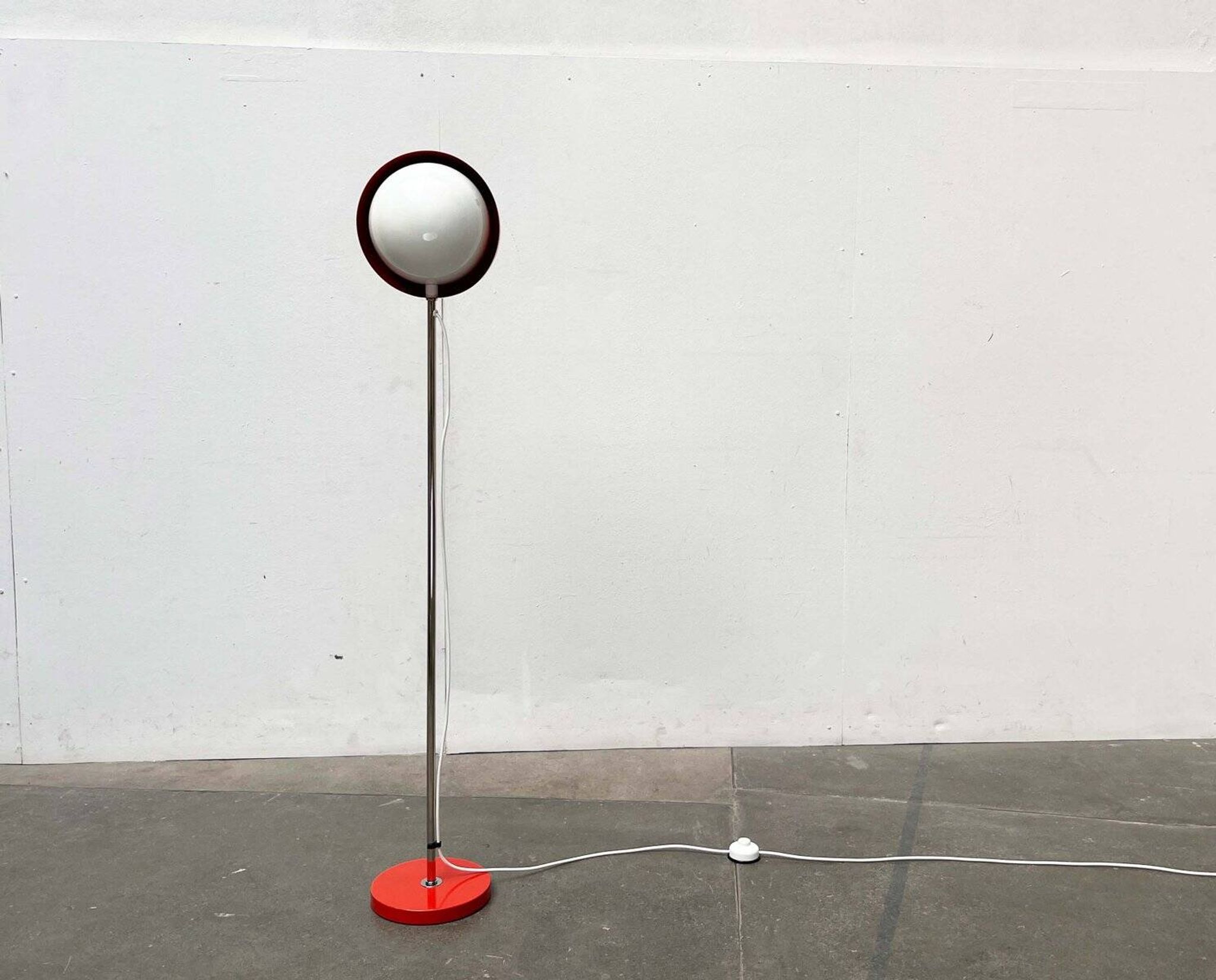 Lampadaire Éclipse Space Age Moderne du Milieu du Siècle, Allemagne, années 1960