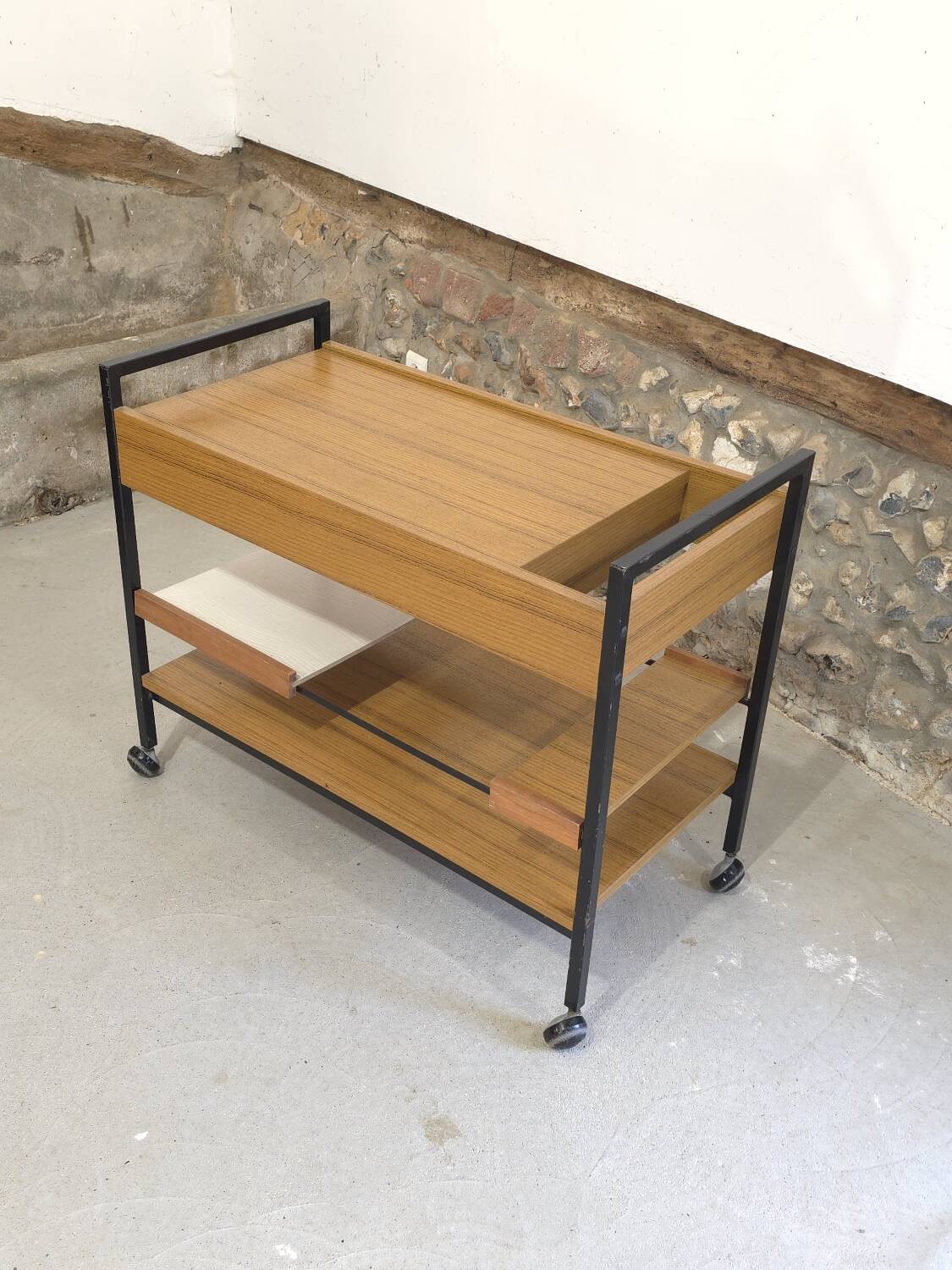 Pierre Guariche serving trolley circa 1960
