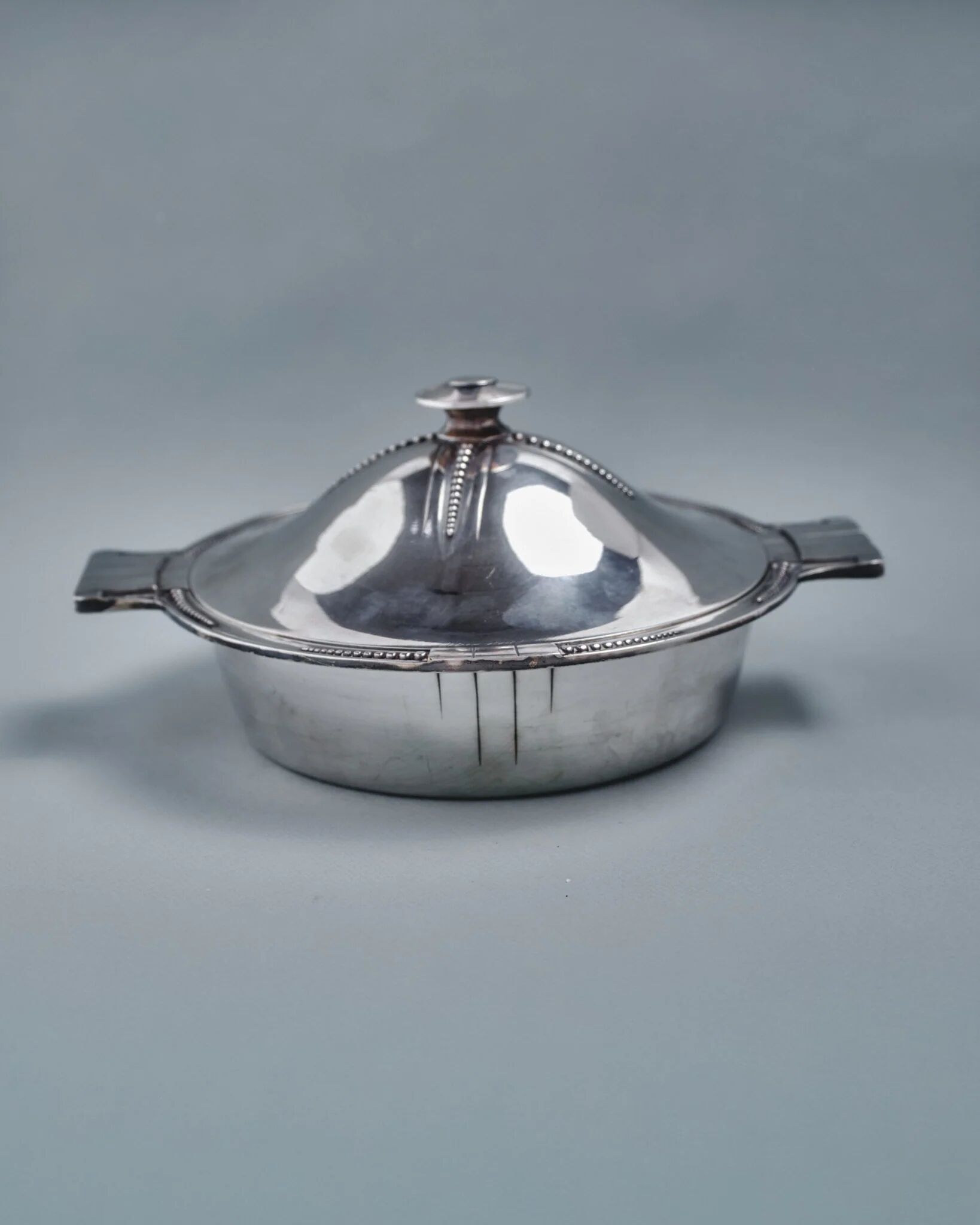 Silver-plated metal tureen, Samuel Askenfeld