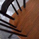 Vintage Mid-Century Finnish Modern Rocking Chair by I. Tapiovaara for Asko
