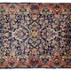 Tapis persan Kerman antique fait main 3,1' x 5,2' (94 cm x 158 cm) années 1920 - 1B671