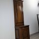 Old 19th century solid oak entrance cabinet