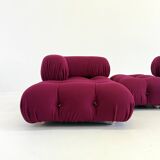 Canapé modulable Camaleonda Bordeaux par Mario Bellini pour B&B Italia