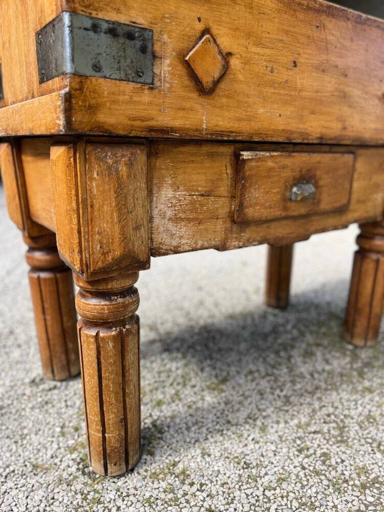 Butcher's block early 20th century
