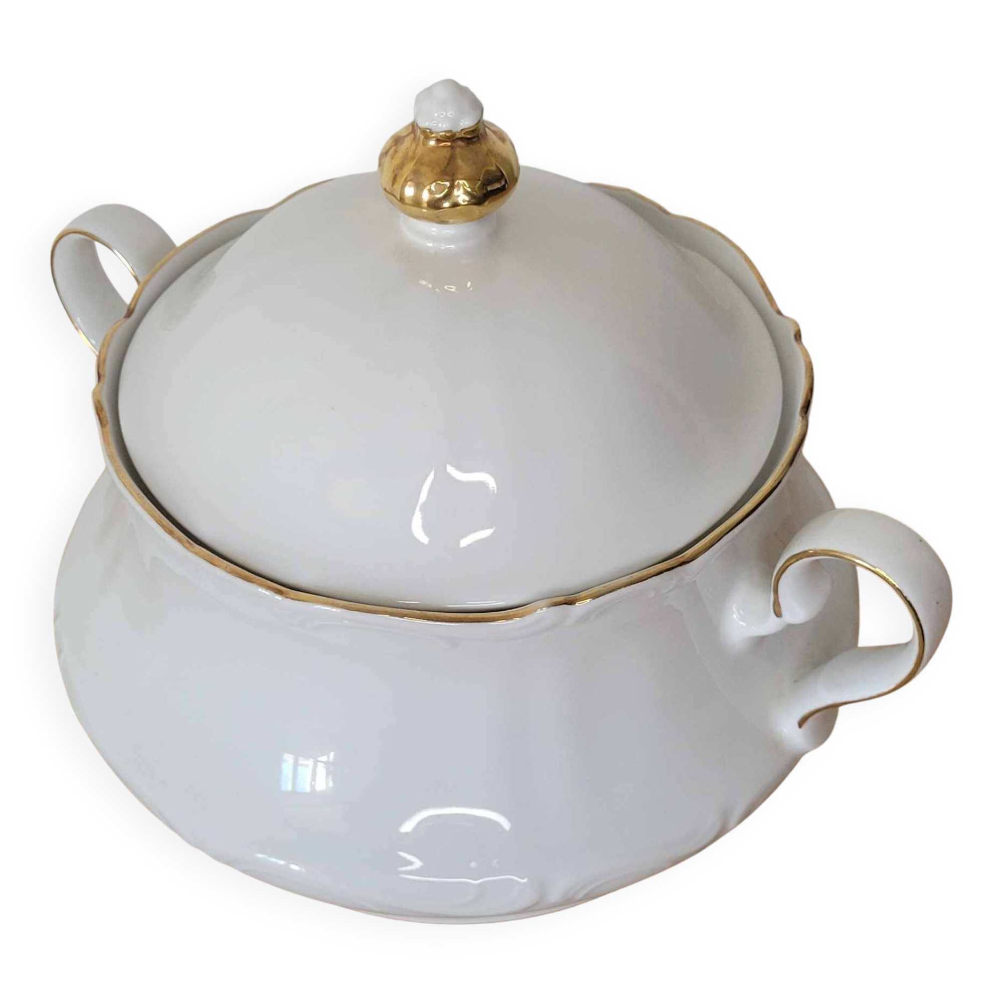 White Porcelain Soup Tureen Winterling Kirchenlomitz