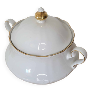 Soupière en Porcelaine - blanche