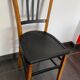 Series of 4 bistro chairs "Luterma" vintage 1960s