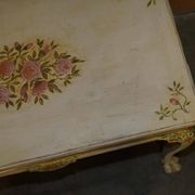 Bureau style géorgien victorien peint à la main circa 1860