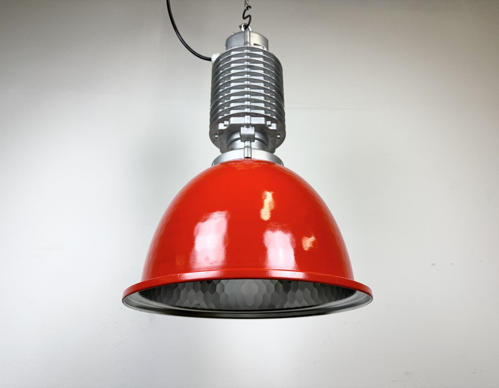 Industrial pendant lamp by charles keller for zumtobel, 1990s