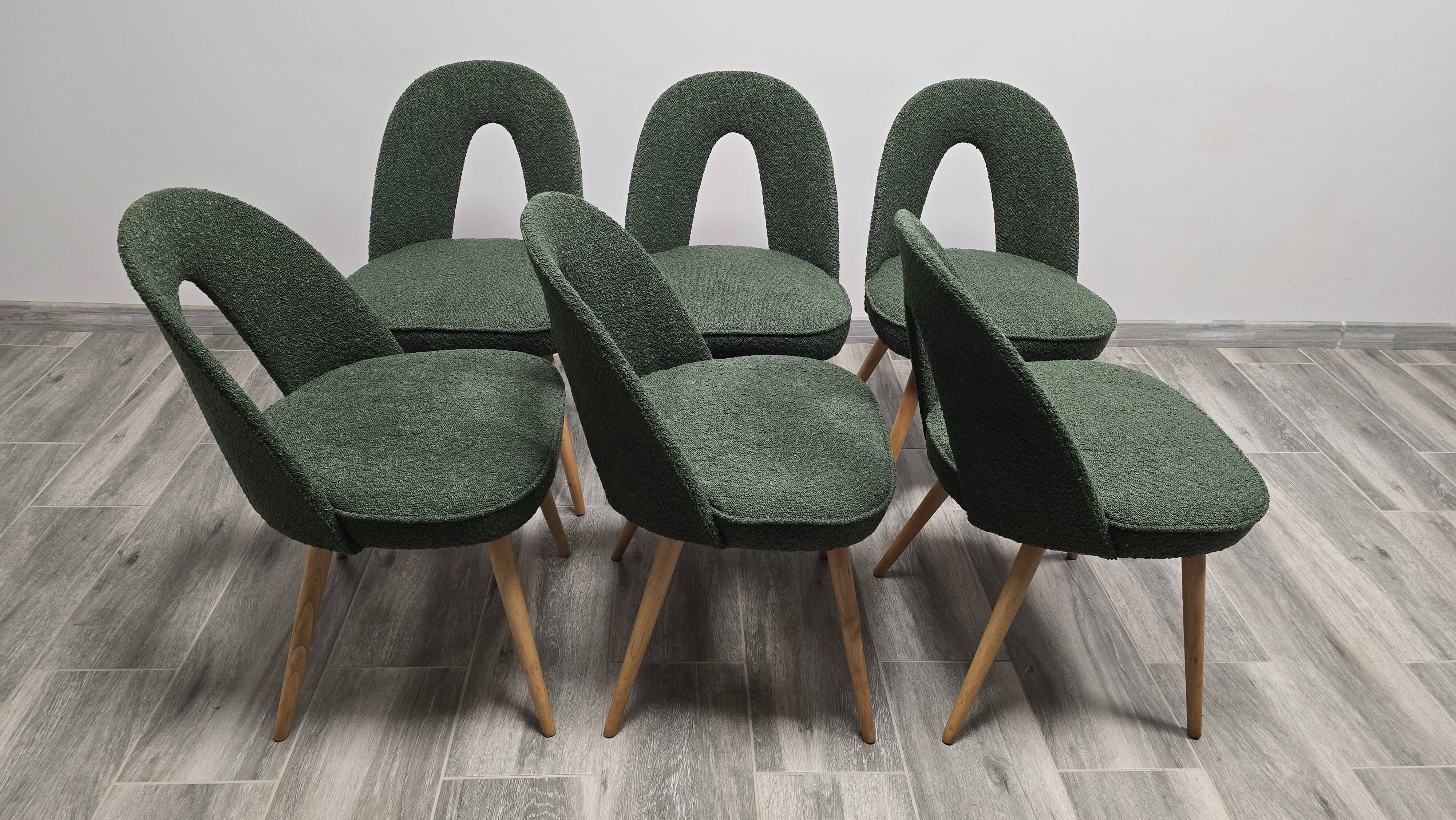 Dining Chairs by Antonin Suman, 1960s, Set of 6