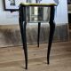 Upcycled Art Deco bedside table – gold & vintage mirrors