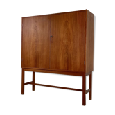 Danish midcentury teak bar cabinet credenza 1960s