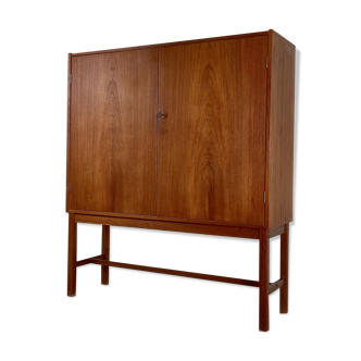 Danish midcentury teak bar cabinet credenza 1960s