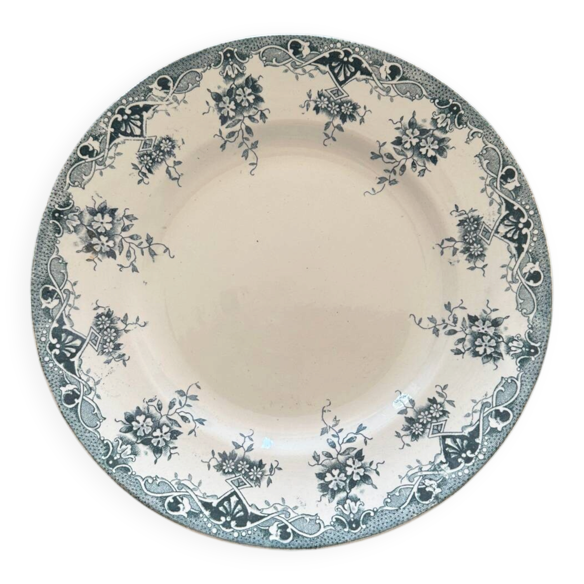 Piédouche - assiette montée