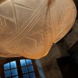 Art Deco chandelier Degué
