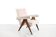 Italian design armchair in mohair