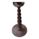 Cast iron candlestick, late 19th century