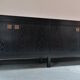 Brutalist black oak sideboard Belgium 1970s