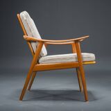 Model 563 Chairs by Fredrik Kayser for Vatne Lenestolfabrikk, Norway, 1960s, Set of 2