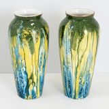Pair of art deco vases