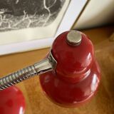 Mathias red metal desk lamp