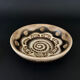 Vintage Modernist Handmade German Far Lava Ceramic Decorative Bowl