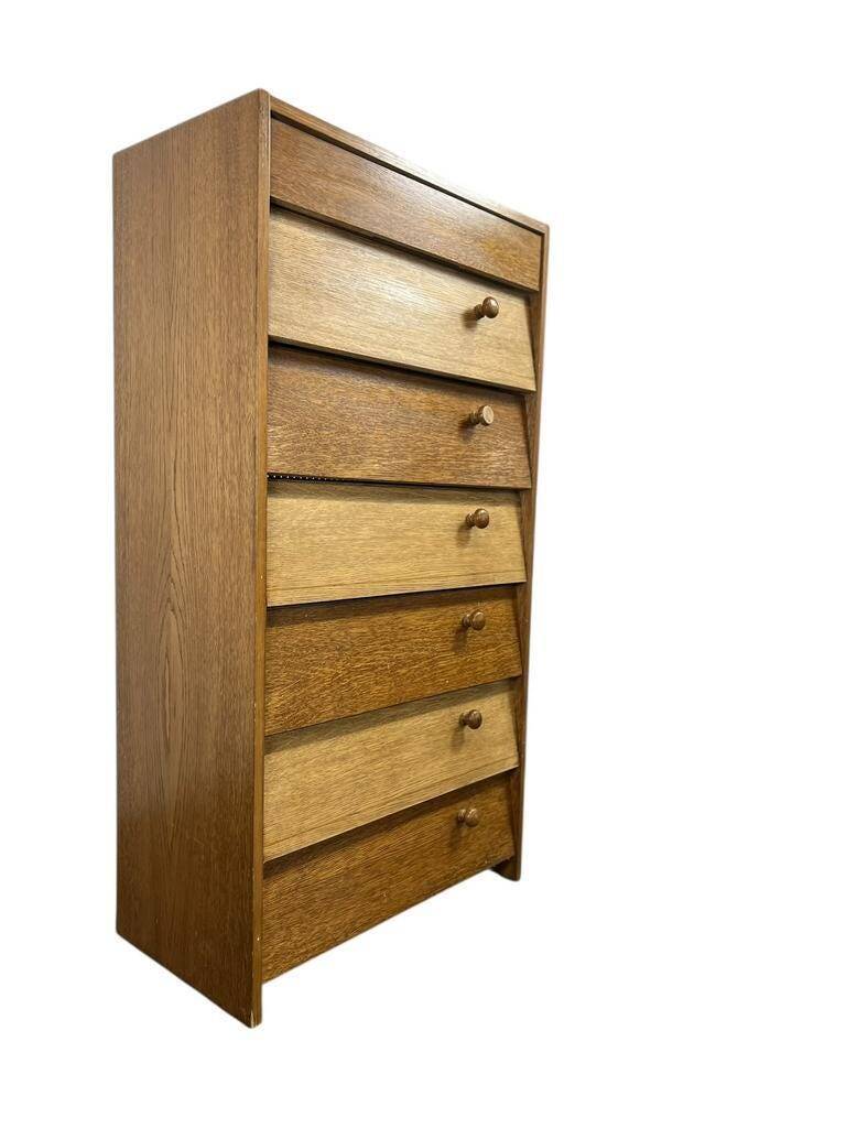 Vintage shoe cabinet / drop-down cabinet with drawer