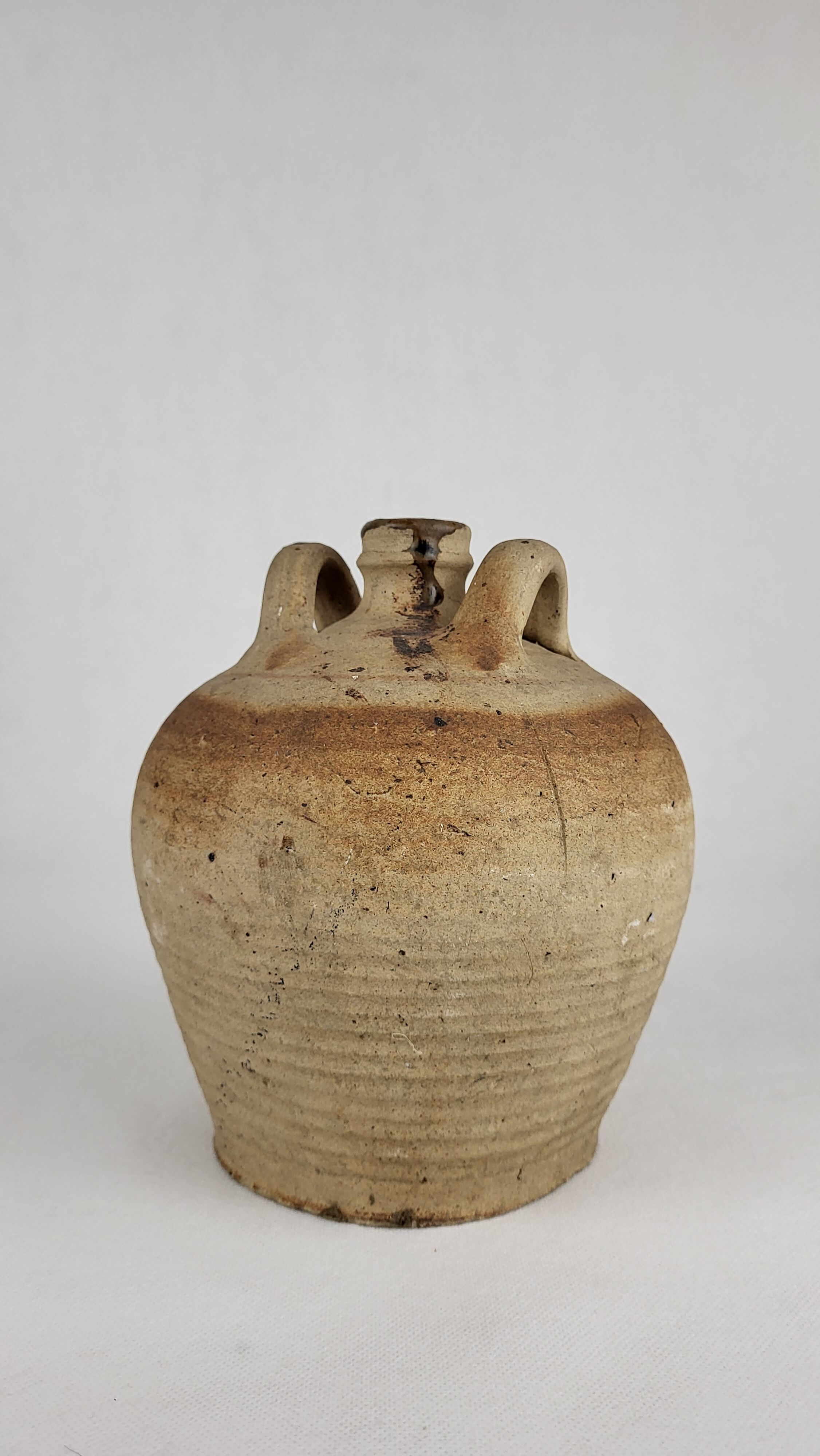 Jug Sandstone Bonbonne Puisaye XIXth deb. Twentieth