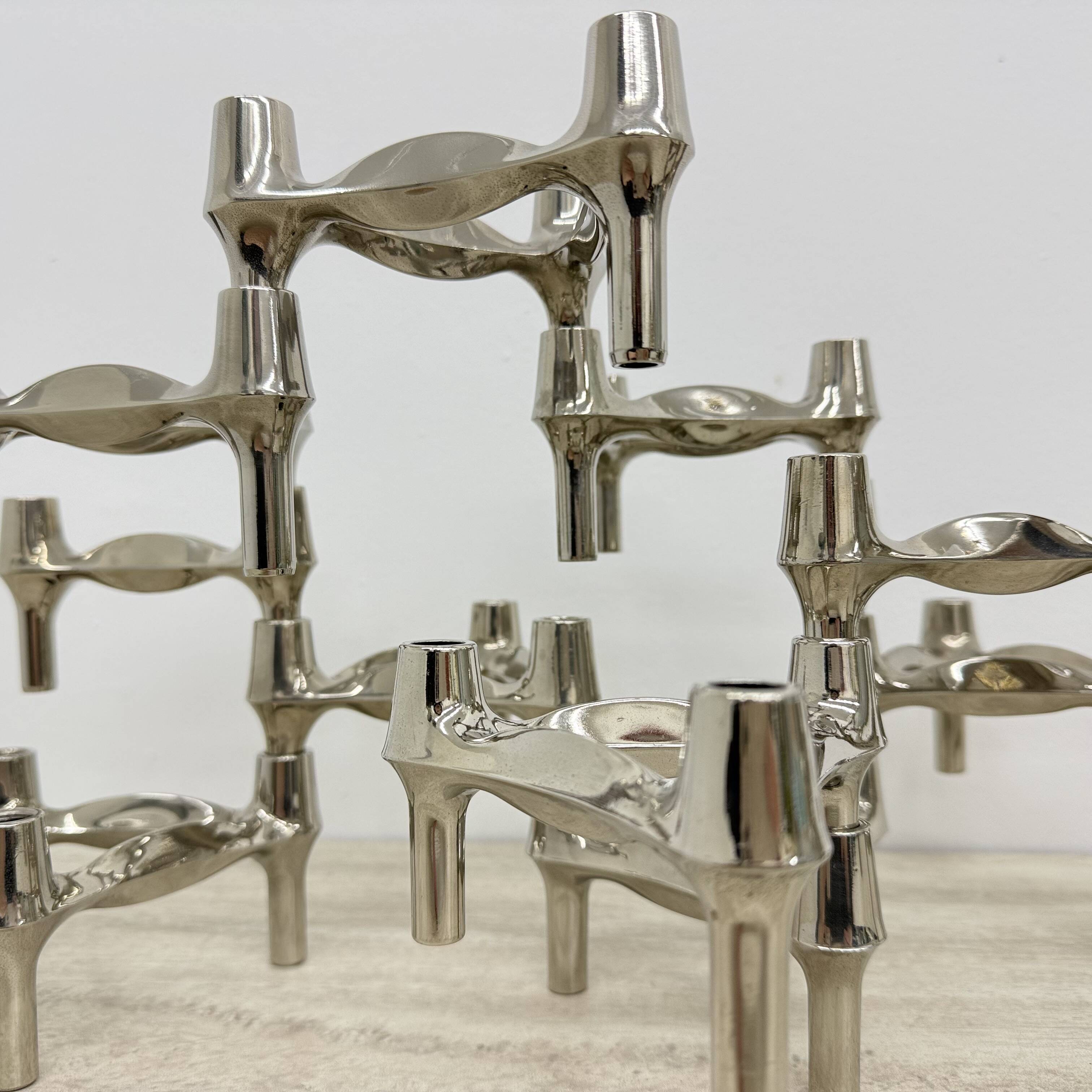 Large XL Candlestick by Fritz Nagel & Ceasar Stoffi and manufactured by BMF