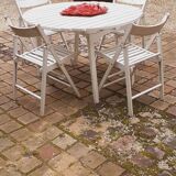 Vintage 60s wooden garden furniture