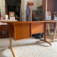1960s scandinavian desk in teak wood