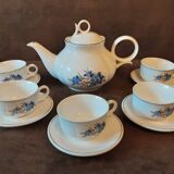 Asian porcelain tea or coffee set