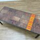 Ceramic coffee table and 1960s metal, brutalist