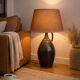 Large vintage lamp - Ceramic (74cm) - Accolay/Vallauris style