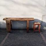 Old carpenter's workbench