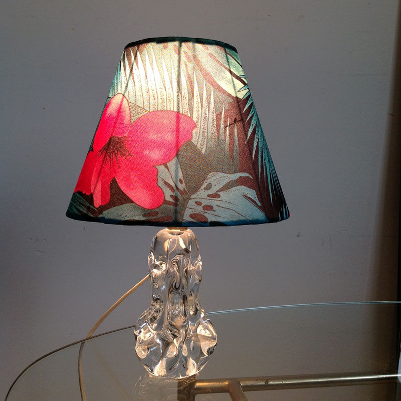 Pair of Crystal x jungle lamp