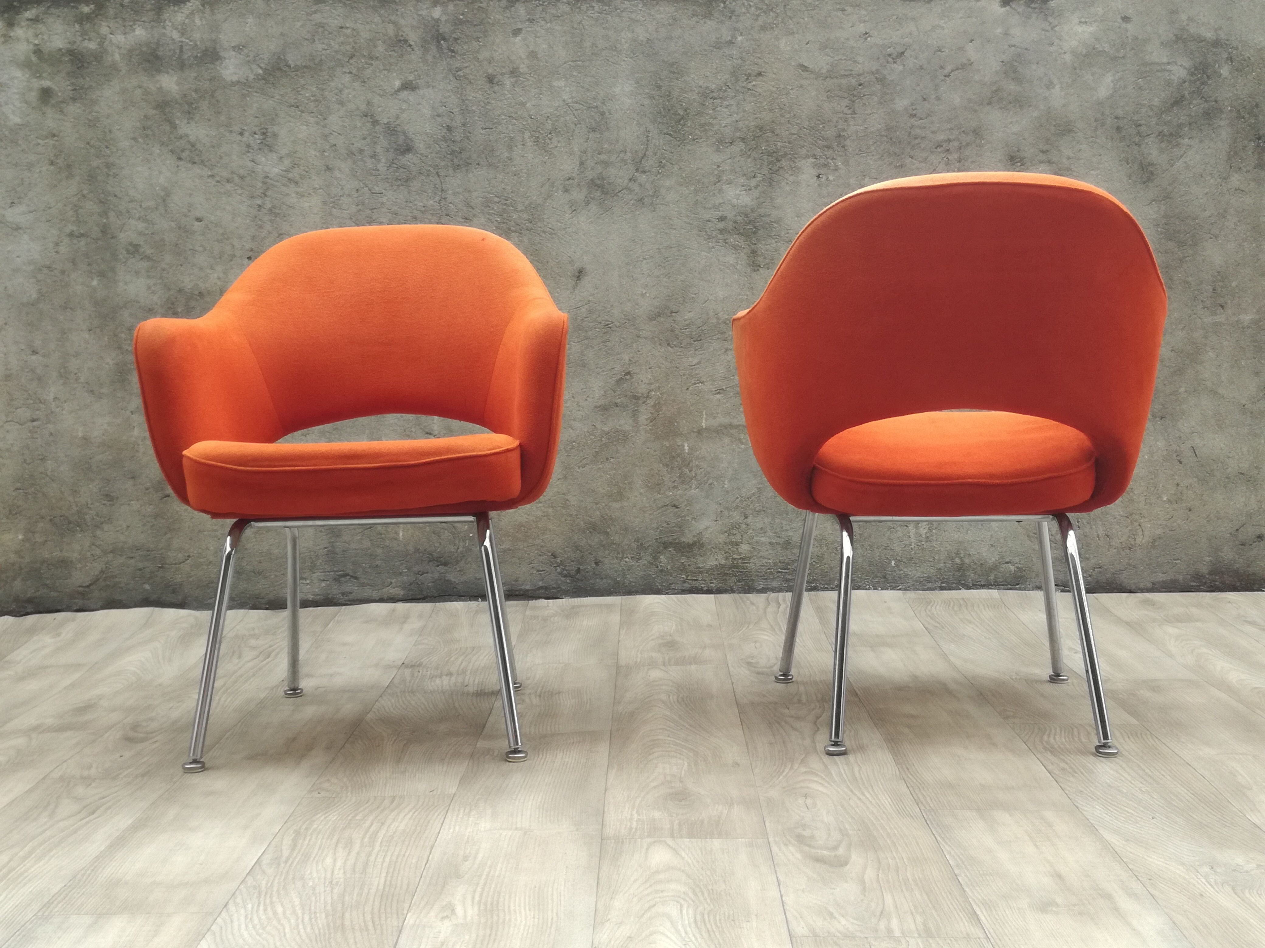 Pair of armchairs "conference" Eero Saarinen for Knoll years 60